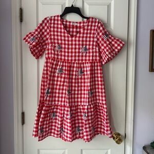 Patriotic Gingham Dress